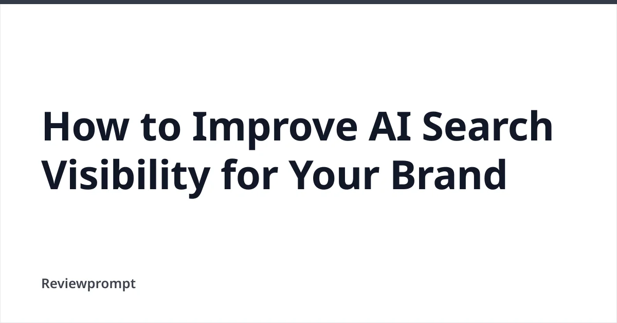 Best AI Search Optimization Tools for Website Visibility cover image